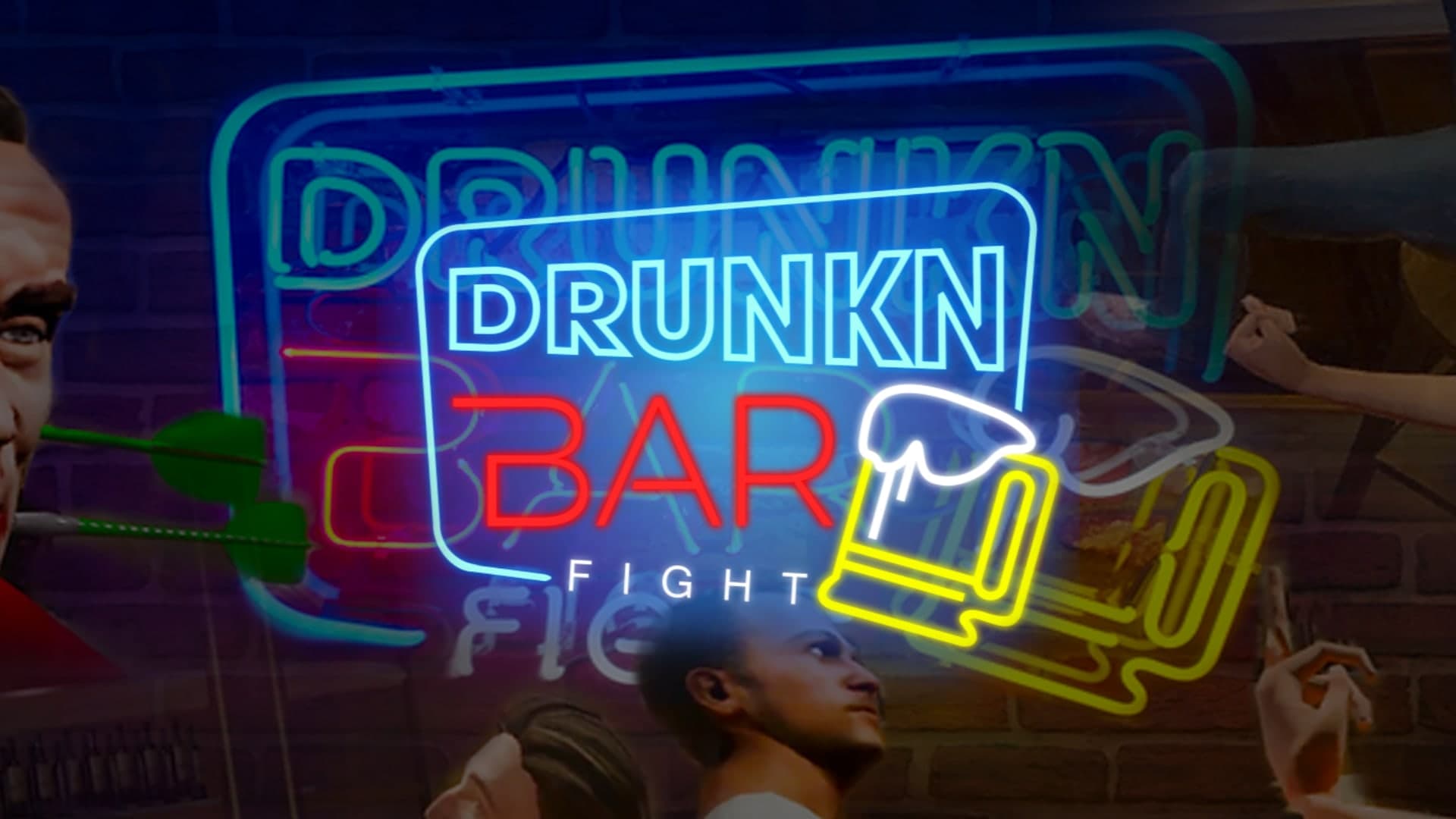 Drunkn Bar Fight + Halloween