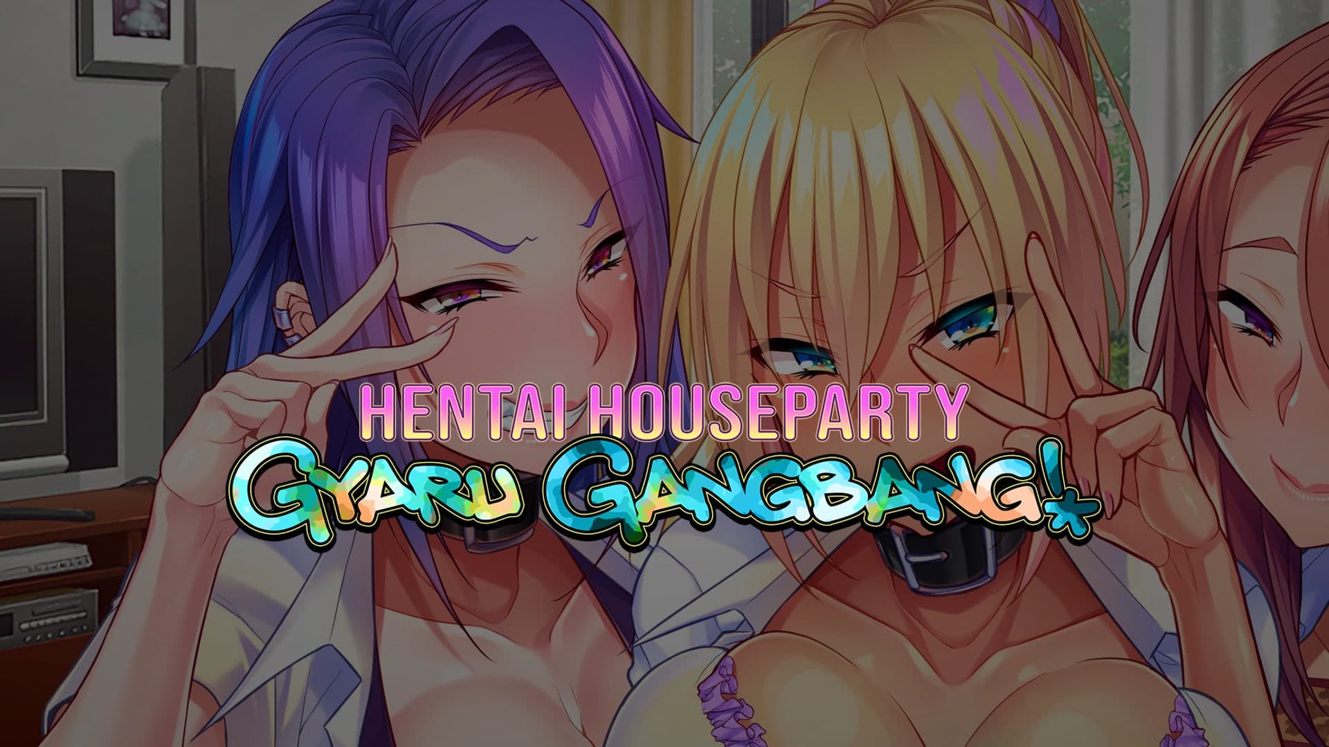 Hentai Houseparty: Gyaru Gangbang